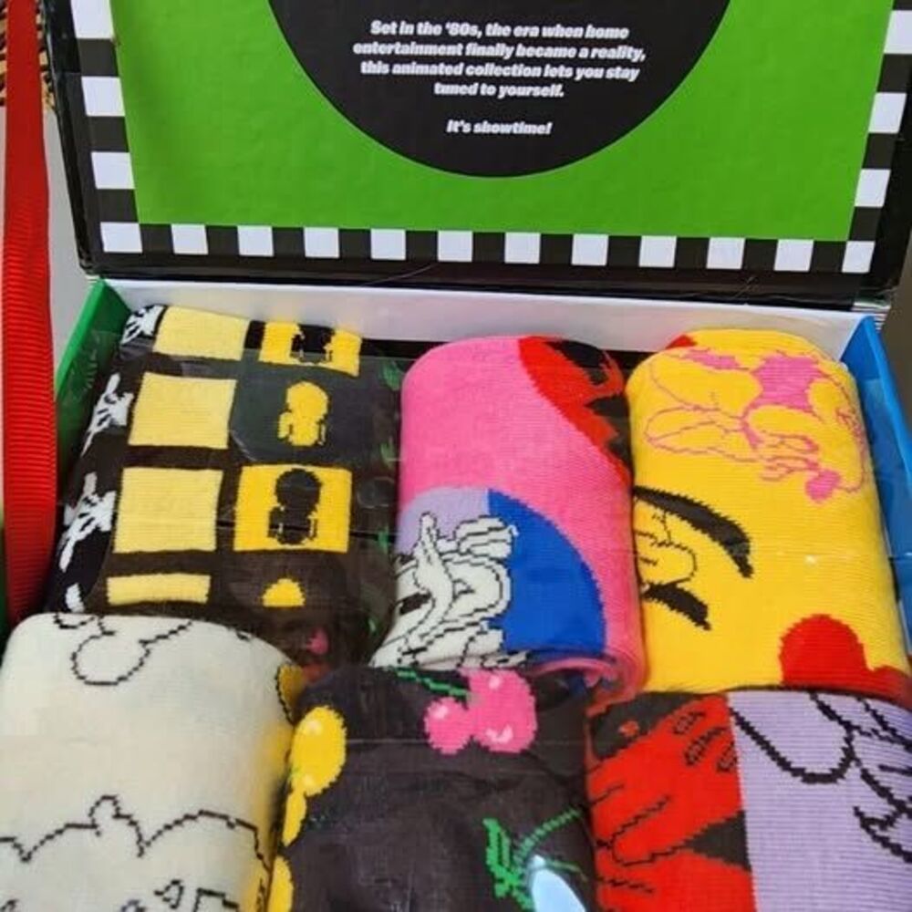 Men's Happy Socks Disney 6-Pack Gift Set Box - One Size Fits Most